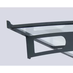 Palram - Canopia Canopy Vega 2000 Grey Clear -Garden Tool Store 12806781 1394833199678260