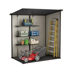 Keter Manor 6 X 4ft Outdoor Garden Pent Storage Shed - Beige/Brown 17 Keter Manor 6 X 4ft Outdoor Garden Pent Storage Shed - Beige/Brown -Garden Tool Store 12808002 1285036177117919