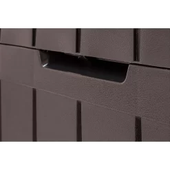 Keter Marvel Plus Outdoor Garden Storage Box 270L - Brown 15 Keter Marvel Plus Outdoor Garden Storage Box 270L - Brown -Garden Tool Store 12808515 1104900072087896