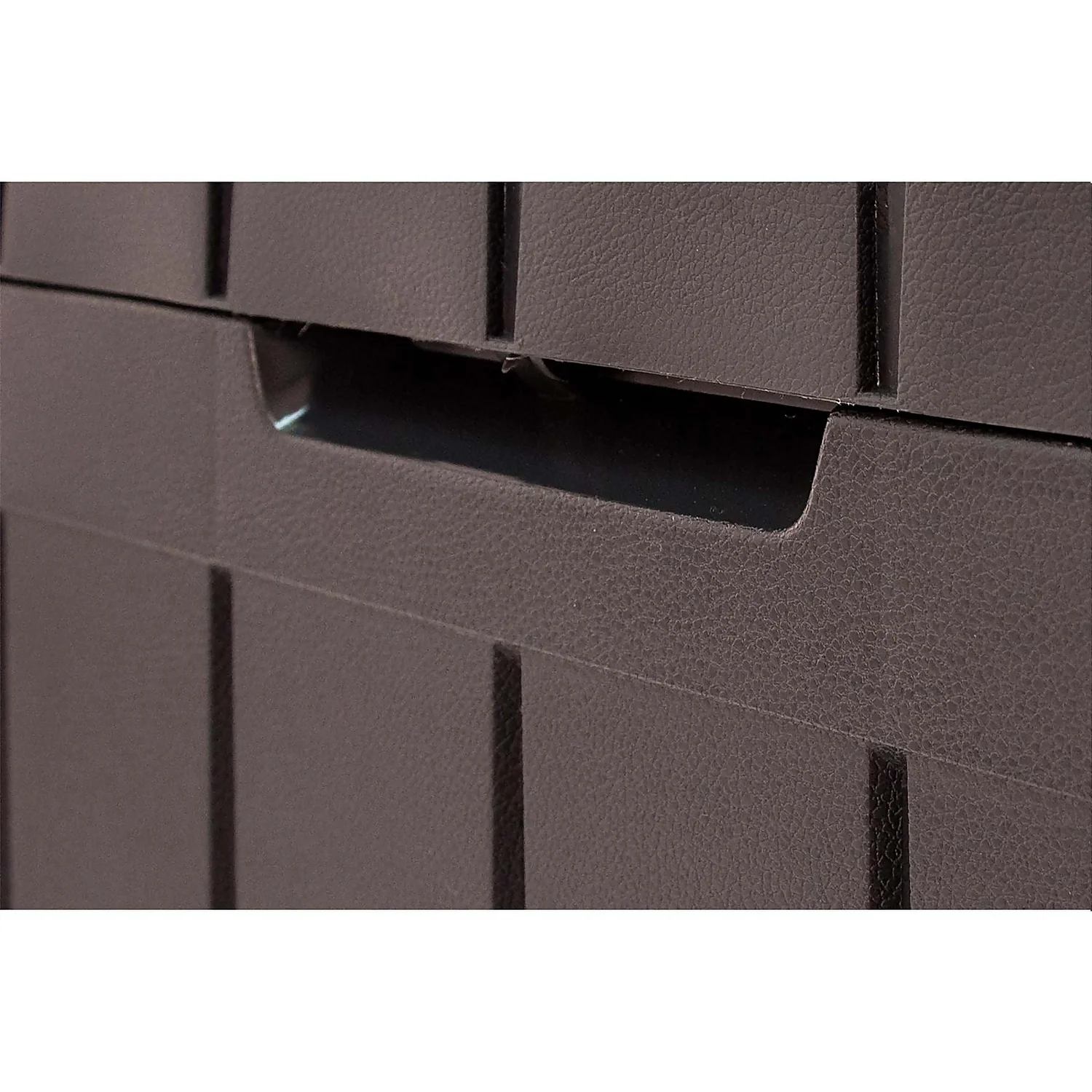 Keter Marvel Plus Outdoor Garden Storage Box 270L - Brown 6 Keter Marvel Plus Outdoor Garden Storage Box 270L - Brown - Image 6