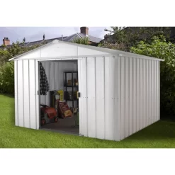 Yardmaster 10x13ft Apex Roof Metal Shed -Garden Tool Store 12809570 2014832954435850
