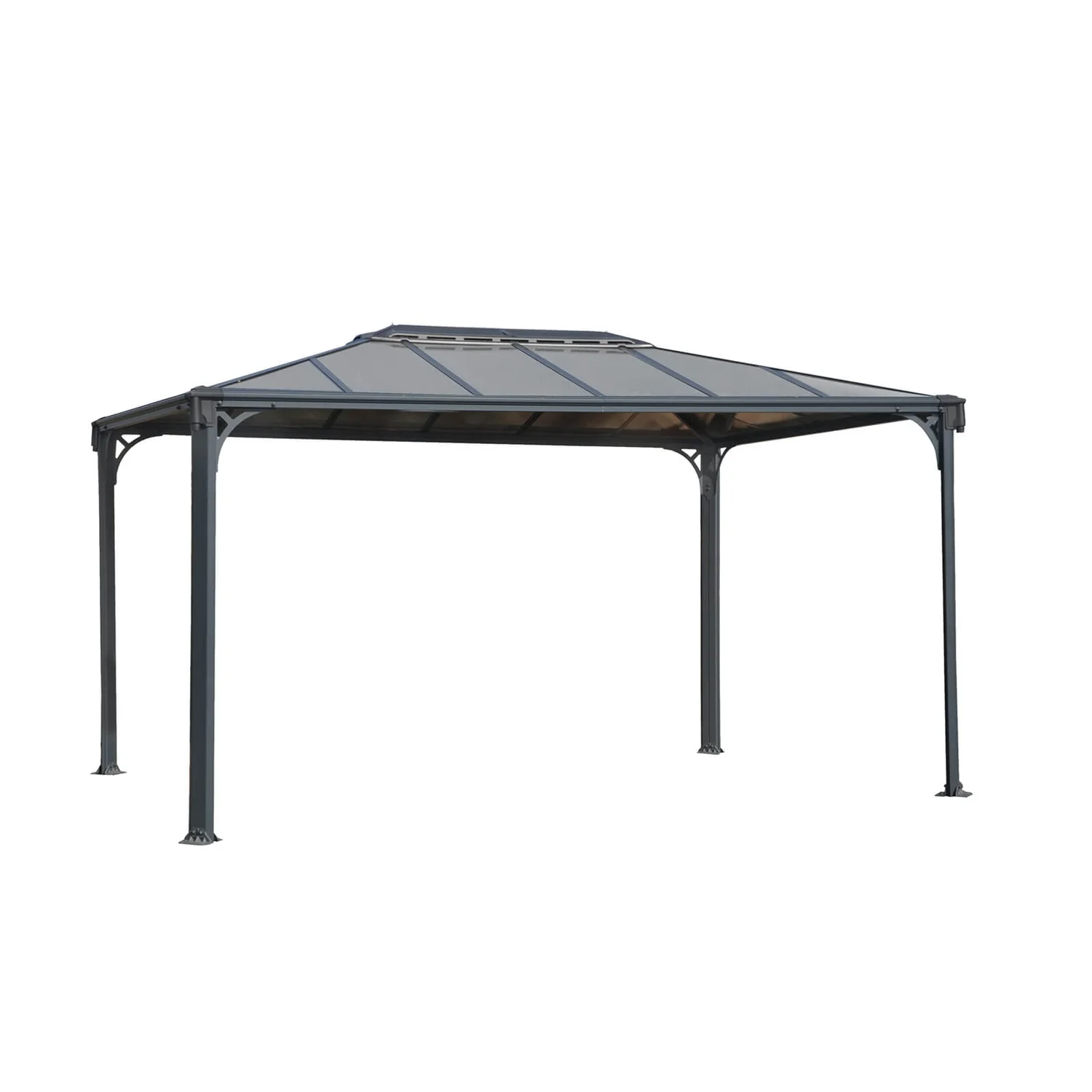 Palram - Canopia Martinique 4300 Garden Gazebo Grey Bronze 4 Palram - Canopia Martinique 4300 Garden Gazebo Grey Bronze - Image 4