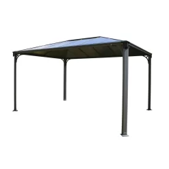 Palram - Canopia Martinique 4300 Garden Gazebo Grey Bronze