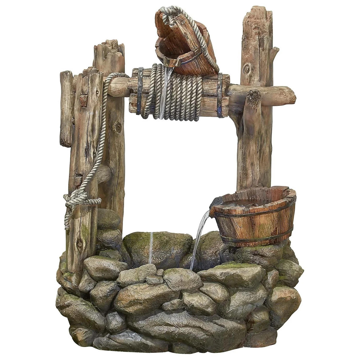 Stylish Fountains Country Well Including LED Lights 1 Stylish Fountains Country Well Including LED Lights