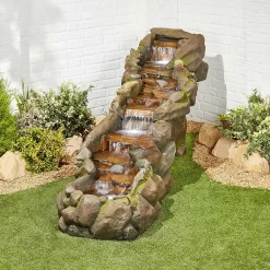 Stylish Fountains Bustling Waters Including LED Lights -Garden Tool Store 12814089 4434957312326480