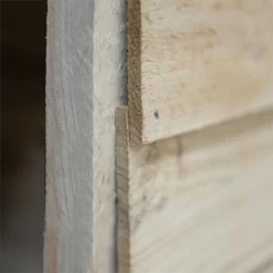 Forest 10 X 6ft Overlap Pressure Treated Apex Shed - Double Door -incl. Installation -Garden Tool Store 12814917 8624832992973163