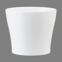 White Plant Pot - 24cm
