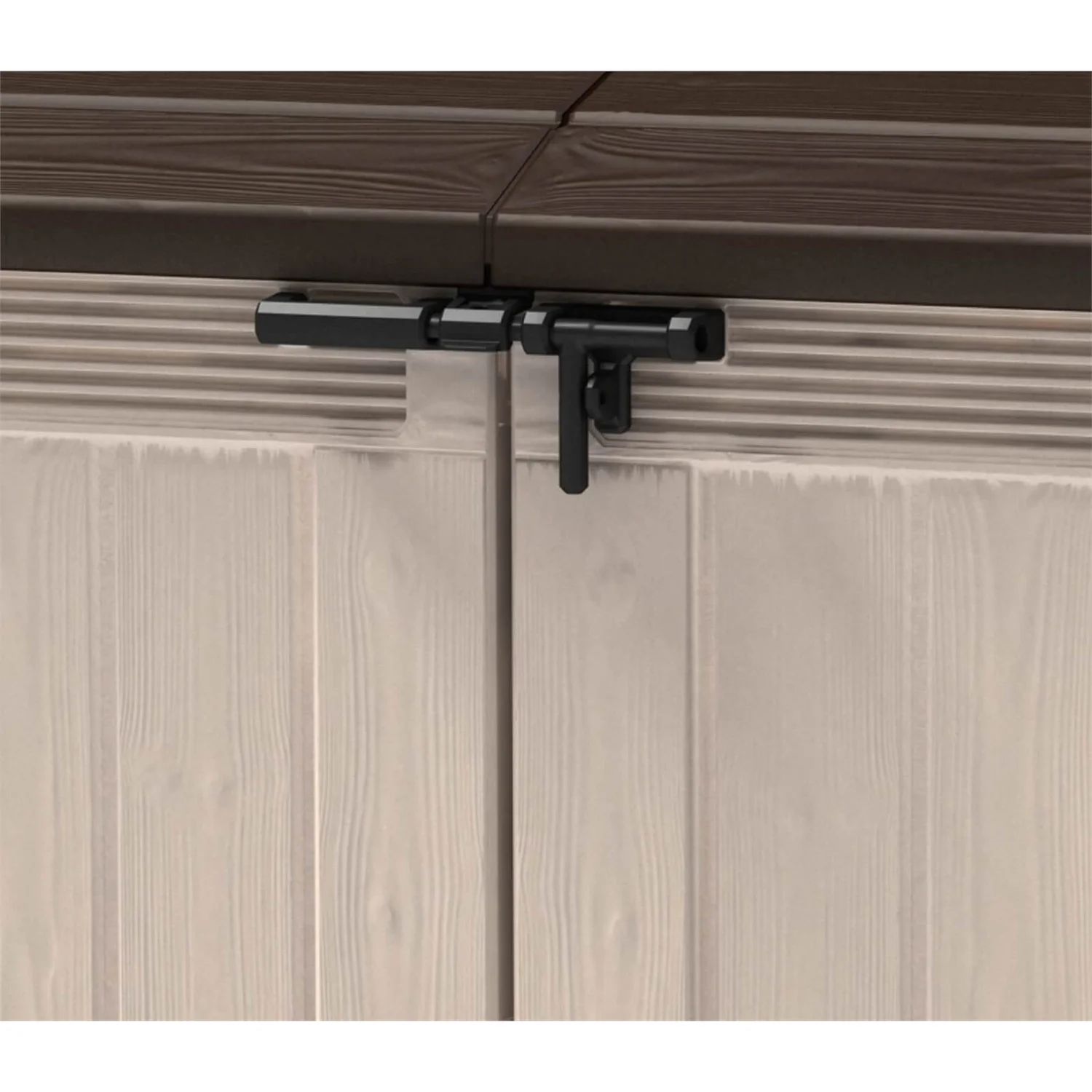 Keter Store It Out Ultra Outdoor Garden Storage Shed - Beige & Brown - 2000L 6 Keter Store It Out Ultra Outdoor Garden Storage Shed - Beige & Brown - 2000L - Image 6