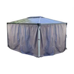 Palram - Canopia Martinique 4300 Garden Gazebo Curtain Set 6 Palram - Canopia Martinique 4300 Garden Gazebo Curtain Set -Garden Tool Store 12817222 1564843390151520