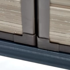 Keter Scala 6 X 8ft Outdoor Garden Apex Storage Shed - Brown -Garden Tool Store 12820748 1244909431157059