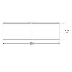 Palram - Canopia Canopy Aquila 3000 Grey Clear -Garden Tool Store 12821841 9074833200152815