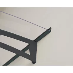 Palram - Canopia Canopy Aquila 4100 Grey Clear -Garden Tool Store 12821844 1054833173970309