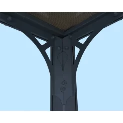 Palram - Canopia Milano 4300 Garden Gazebo Grey Bronze 13 Palram - Canopia Milano 4300 Garden Gazebo Grey Bronze -Garden Tool Store 12821928 1014833173419359