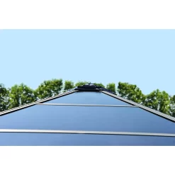 Palram - Canopia Roma Hexagonal Garden Gazebo Grey 10 Palram - Canopia Roma Hexagonal Garden Gazebo Grey -Garden Tool Store 12821930 1404833174889818