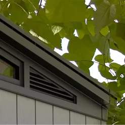 Keter Artisan 7 X 7ft Outdoor Garden Storage Pent Shed - Grey -Garden Tool Store 12823640 2425036176726293