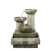 Stylish Fountains Patina Bowls Water Feature
