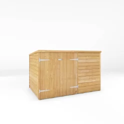 Mercia 6 X 4ft Overlap Pent Bike Shed - Incl. Installation