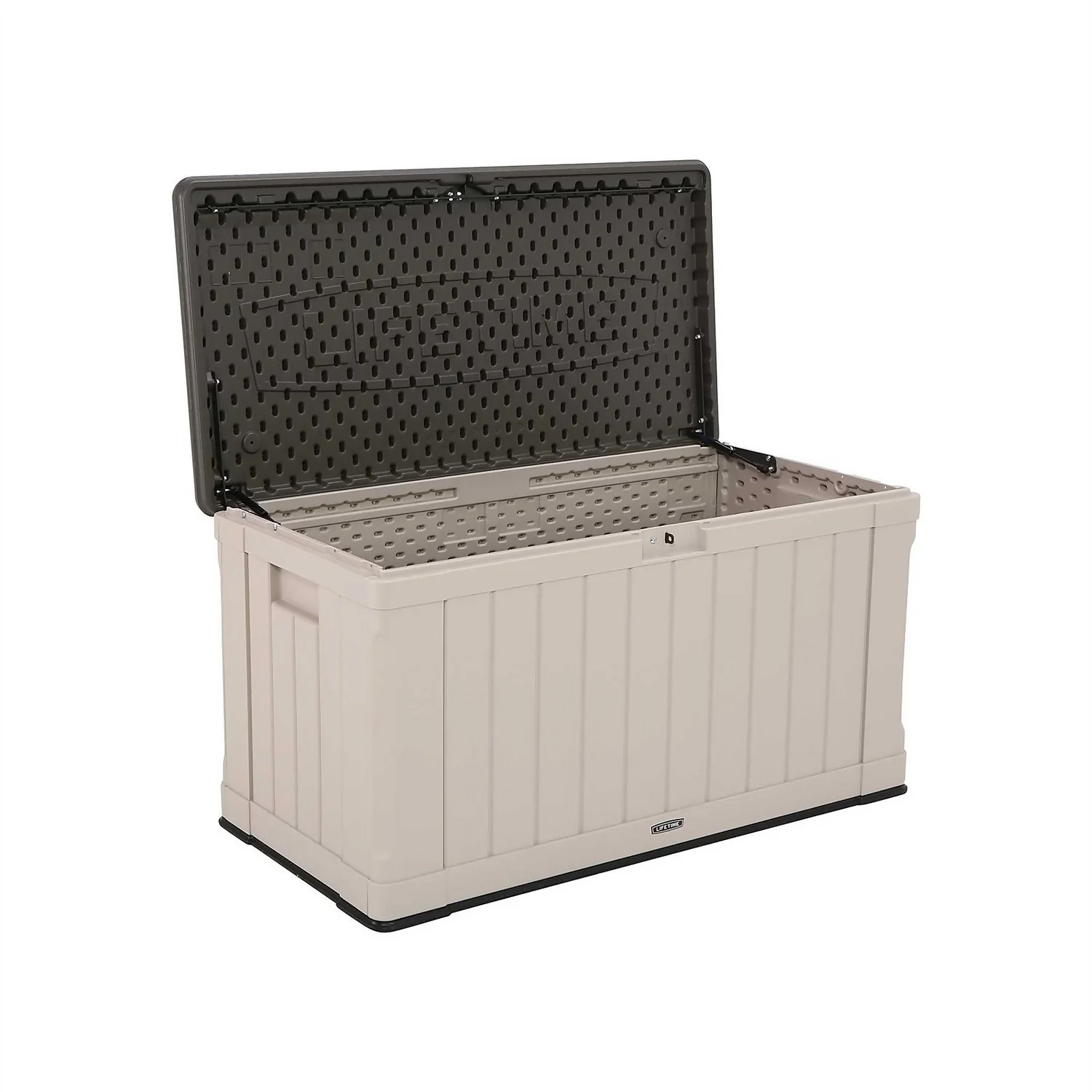 Lifetime Outdoor Plastic Garden Storage Box - 439 Litres 3 Lifetime Outdoor Plastic Garden Storage Box - 439 Litres - Image 3