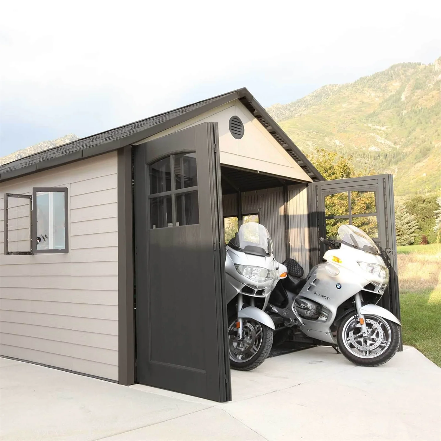 Lifetime 11x21 Ft Outdoor Storage Shed 5 Lifetime 11x21 Ft Outdoor Storage Shed - Image 5