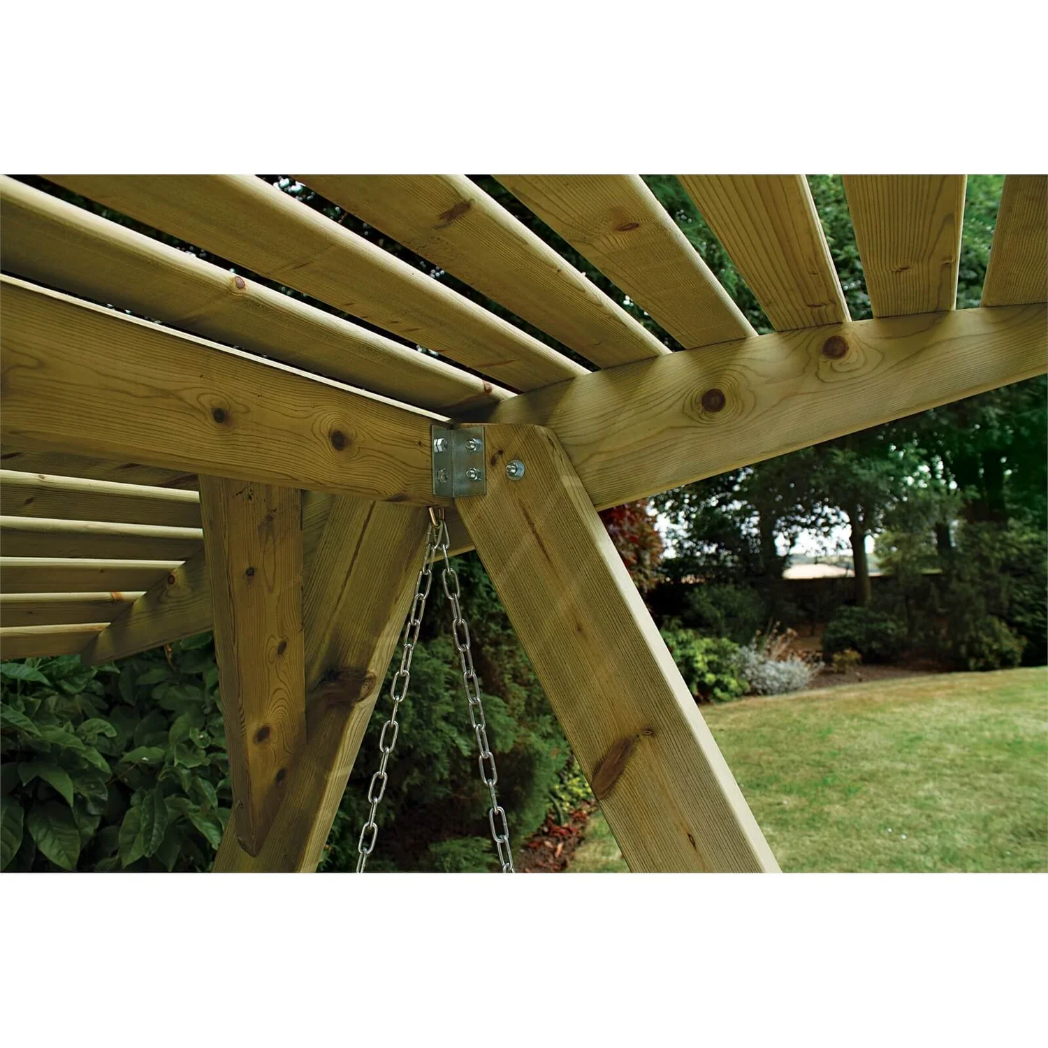 Anchor Fast FSC Wooden 2 Seater Swing Seat 2 Anchor Fast FSC Wooden 2 Seater Swing Seat - Image 2