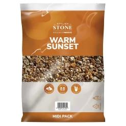 Stylish Stone Warm Sunset - Midi Pack - 9kg -Garden Tool Store 12826530 1934902951395826
