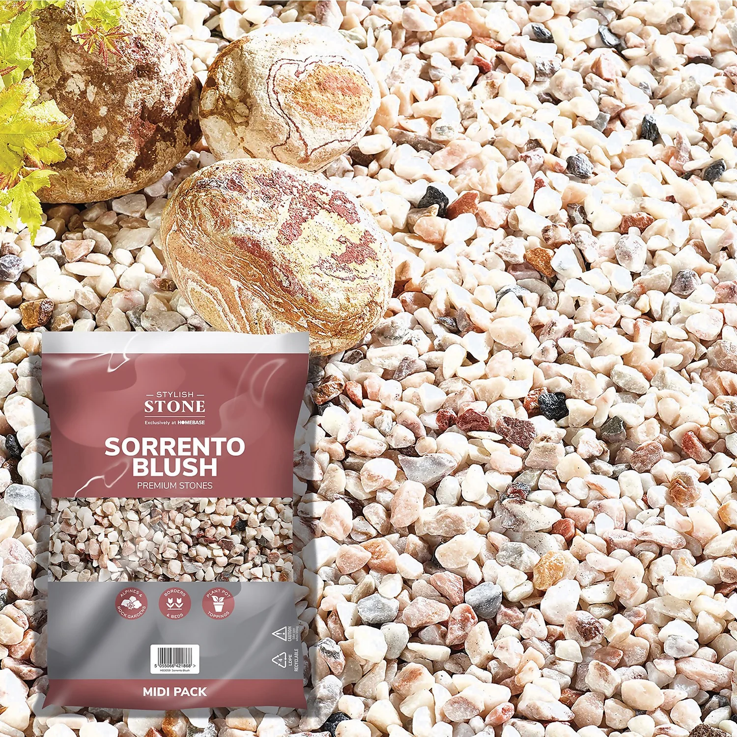 Stylish Stone Sorrento Blush - Midi Pack - 9kg 1 Stylish Stone Sorrento Blush - Midi Pack - 9kg