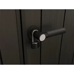 Keter Newton 7.5 X 9ft Outdoor Plastic Garden Storage Shed - Brown -Garden Tool Store 12833042 8884843484593695