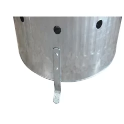 None Garden Galvanised Steel Incinerator / Fire Bin With Lid - 85L 12 None Garden Galvanised Steel Incinerator / Fire Bin With Lid - 85L -Garden Tool Store 12834094 1945030658343959