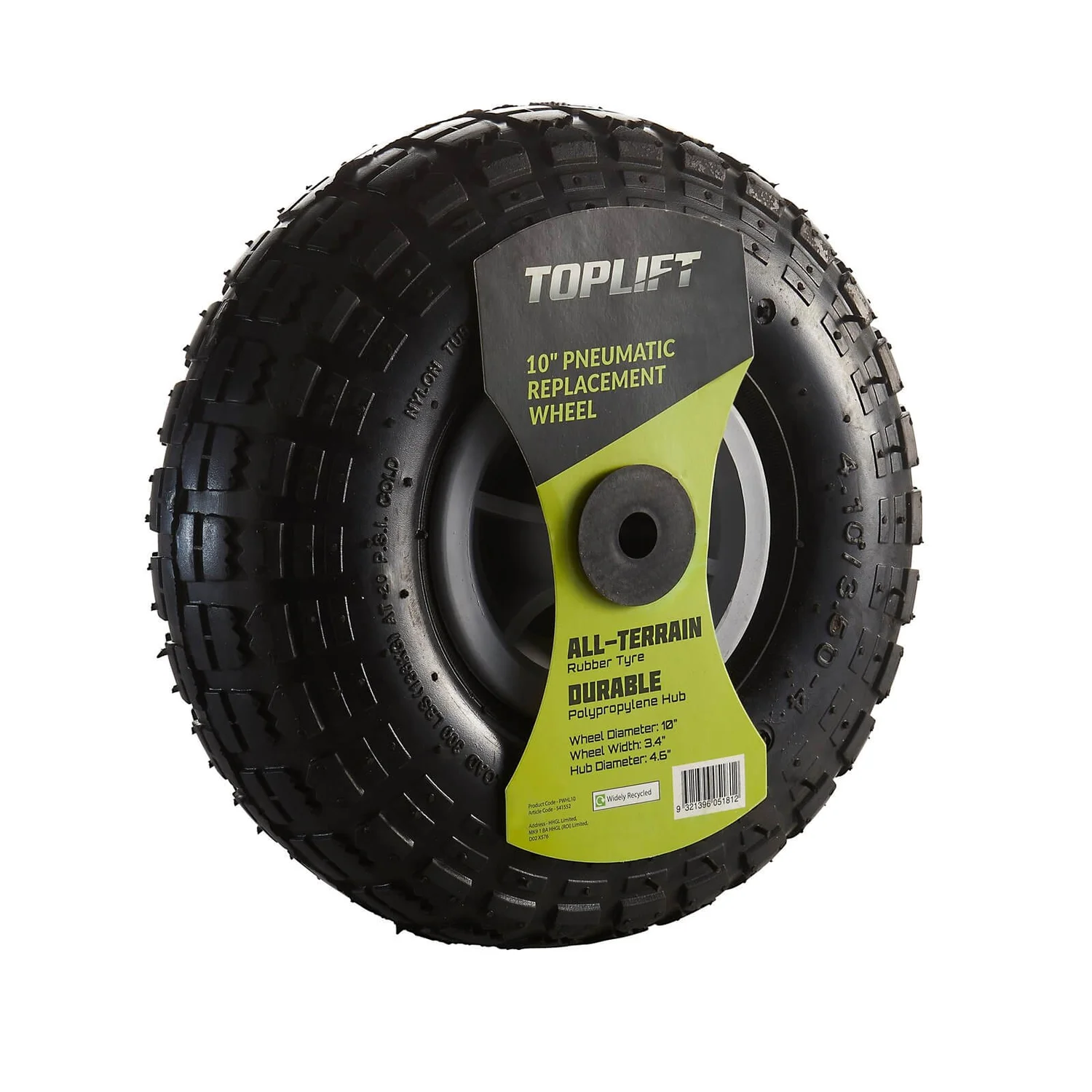 Top Lift 10 Inch Pneumatic Wheel 1 Top Lift 10 Inch Pneumatic Wheel