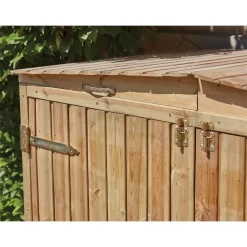 Anchor Fast Double Wheelie Bin Store -Garden Tool Store 12835697 1894832981855229