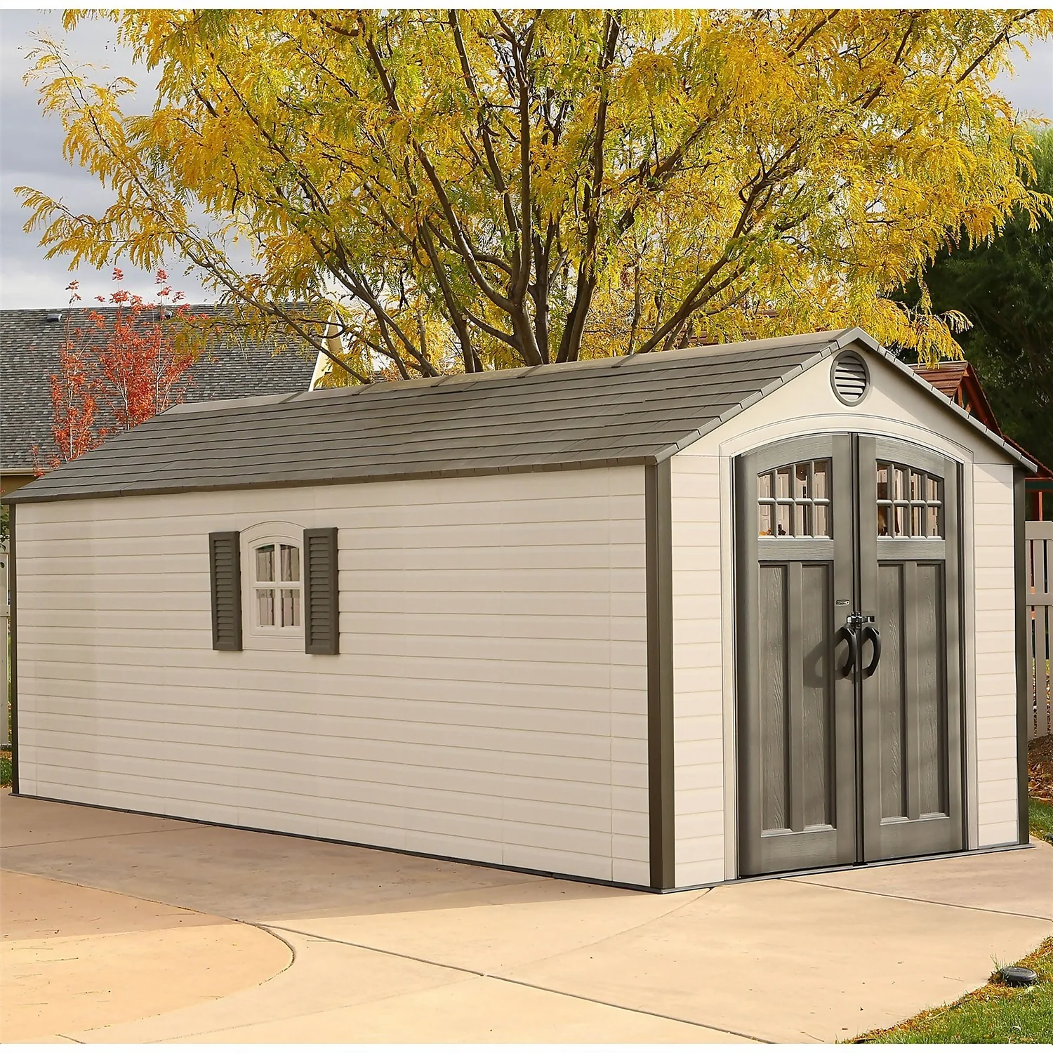 Lifetime 8 X 20 Ft Outdoor Storage Shed 2 Lifetime 8 X 20 Ft Outdoor Storage Shed - Image 2