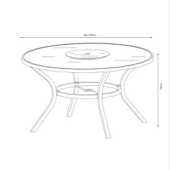Misali 6 Seater Garden Dining Set 12 Misali 6 Seater Garden Dining Set -Garden Tool Store 12881492 5834948030746531