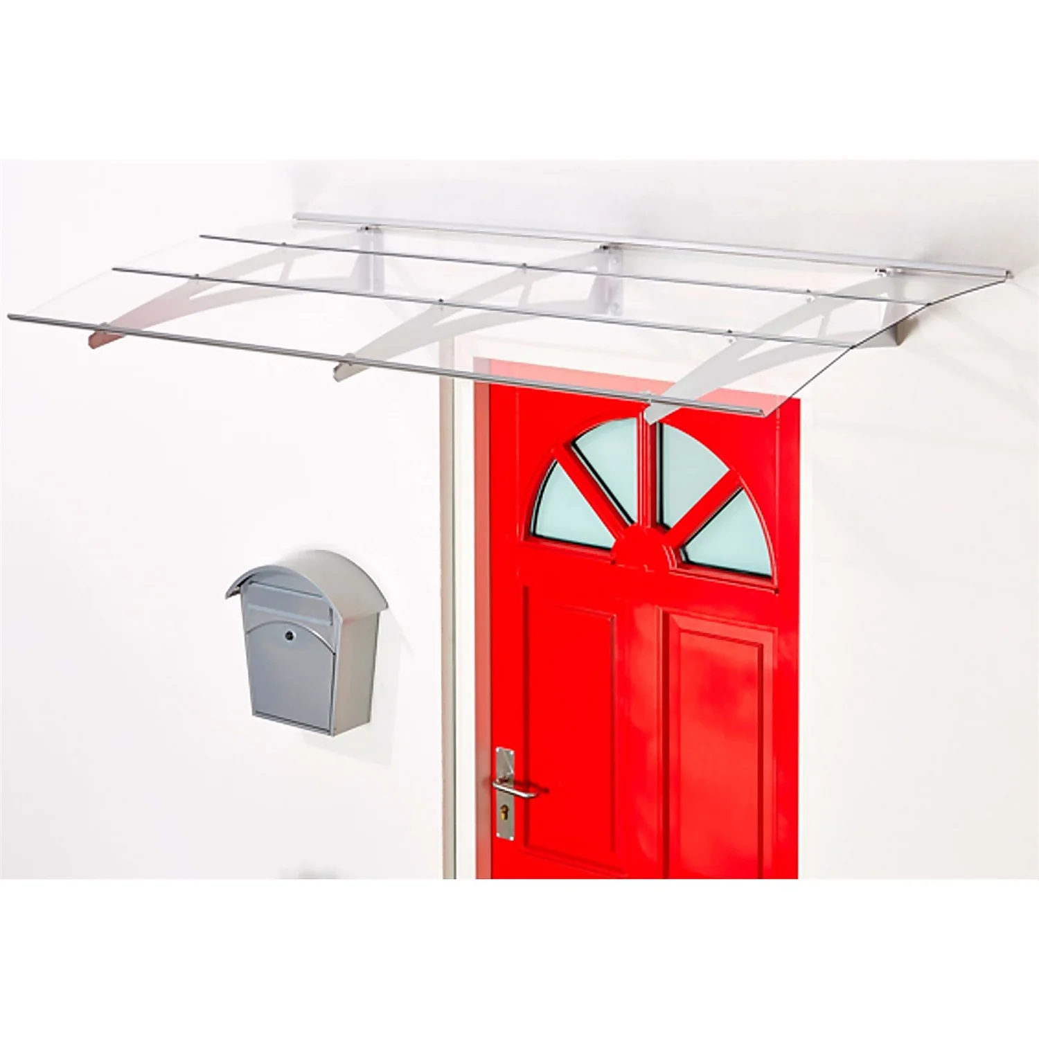 None Madrid 1800X900 Silver Door Canopy 1 None Madrid 1800X900 Silver Door Canopy