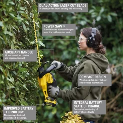 STANLEY FATMAX V20 18V Cordless Hedge Trimmer 55cm (Sfmcht855M1-Gb) -Garden Tool Store 12882306 2675052745698945