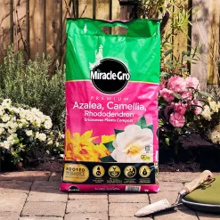 Miracle Gro Premium Azalea, Camellia & Rhododendron Ericaceous Compost - 40L -Garden Tool Store 12882812 2144843671852924