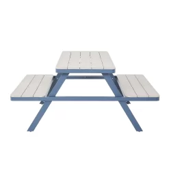 Picnic Bench - Navy & Grey -Garden Tool Store 12885211 5124853415361470