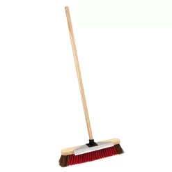 Charles Bentley Heavy Duty Utility Broom With Scraper