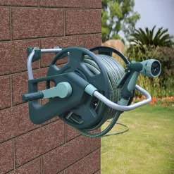 Homebase Premium Anti-Kink Hose Reel Set - 25m 7 Homebase Premium Anti-Kink Hose Reel Set - 25m -Garden Tool Store 12885350 1024928031059811