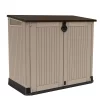 Keter Store It Out Midi Outdoor Garden Storage Shed 880L - Beige/Brown