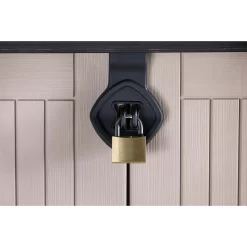 Keter Store It Out Midi Outdoor Garden Storage Shed 880L - Beige/Brown -Garden Tool Store 12885761 8284898752589709