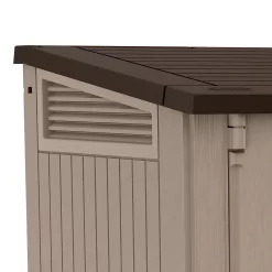 Keter Store It Out Midi Outdoor Garden Storage Shed 880L - Beige/Brown -Garden Tool Store 12885761 9464898752607058