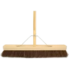 Charles Bentley Stiff Bassine Wooden Broom - 600mm
