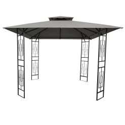 Gazebo With Ornate Panels -Garden Tool Store 12887039 3074853413999188
