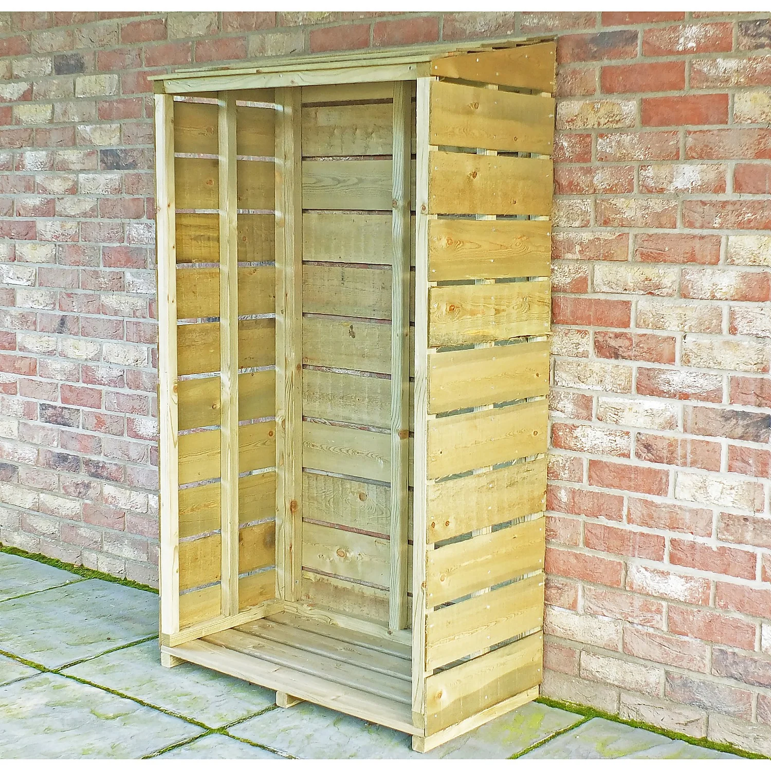 Shire Tall Wall Log Store - 3x1.5ft 3 Shire Tall Wall Log Store - 3x1.5ft - Image 3