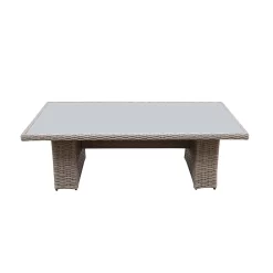 Mortimer Grey Rattan Garden Corner Sofa Set -Garden Tool Store 12887790 3385047776453840