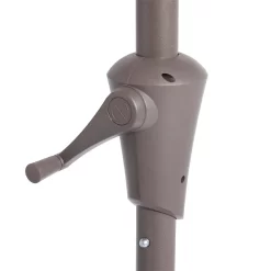 None 2.7m Crank & Tilt Parasol Natural - Dia. 38mm -Garden Tool Store 12888565 5874843674545775