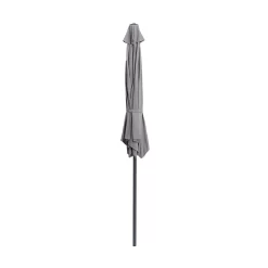 None 2.7m Crank & Tilt Parasol Light Grey - Dia. 38mm -Garden Tool Store 12888568 1444843674318519