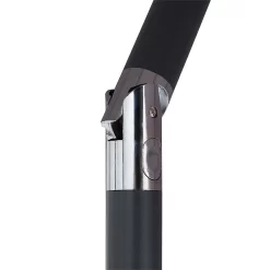 None 2.7m Crank & Tilt Parasol Light Grey - Dia. 38mm -Garden Tool Store 12888568 3254843674349491