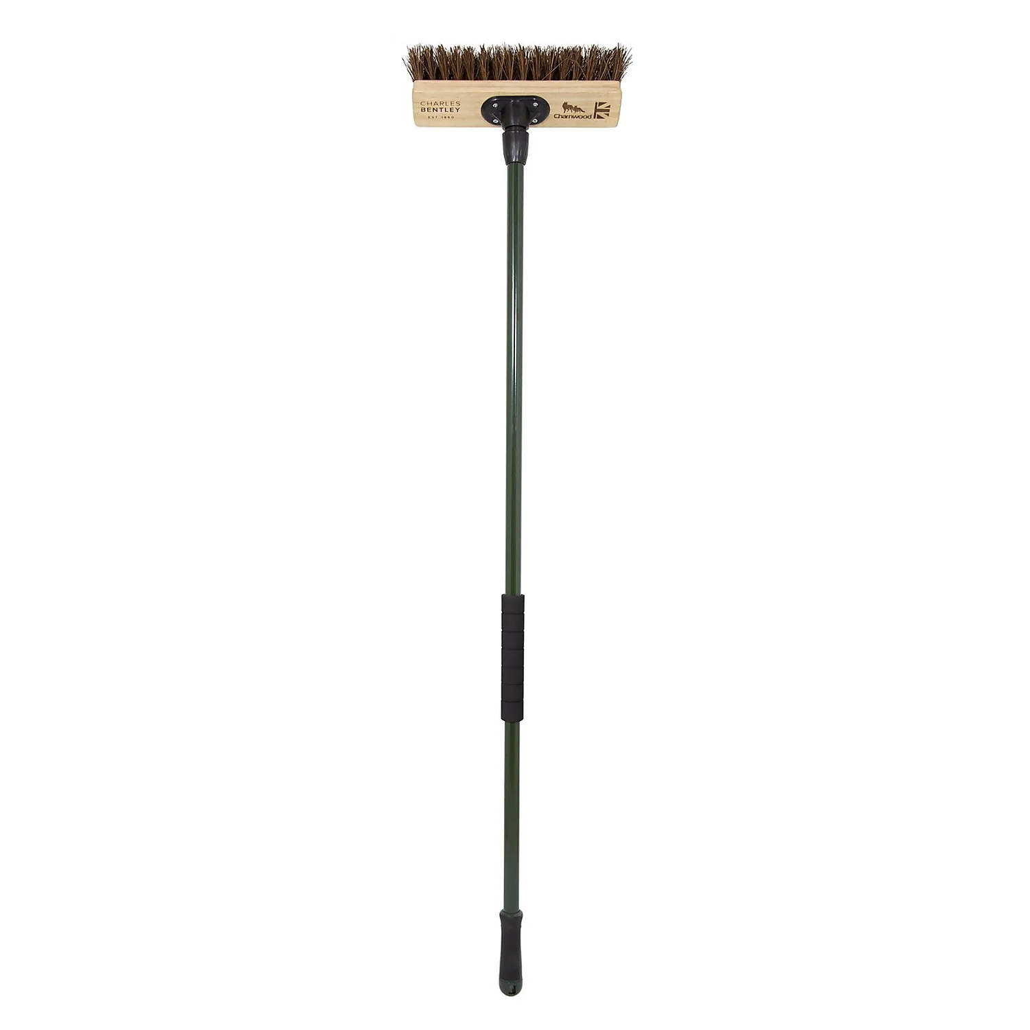 Charles Bentley Charnwood Bassine Wooden Garden Broom - 300mm 2 Charles Bentley Charnwood Bassine Wooden Garden Broom - 300mm - Image 2