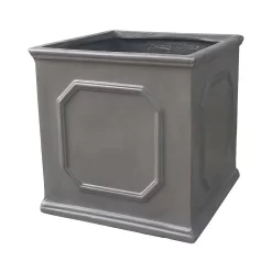 Mayfair Lead Cube Planter - 32cm